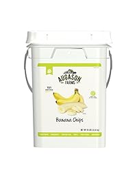 Augason Farms Banana Chips Certificado Gluten Libr