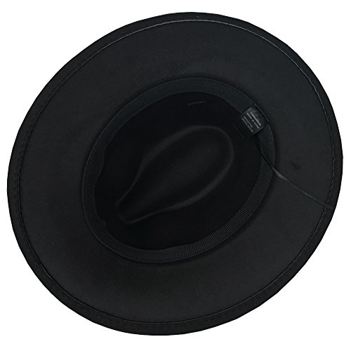 1 Lisianthus+Women+Buckle+Fedora+Black