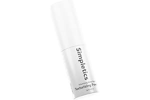 Simpletics Texturizing Powder - All Natural, 4 Ingredient Nourishing Formula with Rice Starch - Chemical Free - Gives Volumized, Texturized, Matte Finish to Men & Women