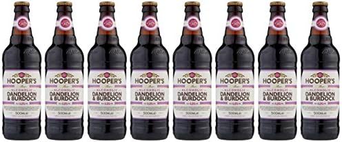 Hooper's Dandelion and Burdock Pre-mixed and Ready to Drink Flavoured Alcohol 50cl (Case of 8)