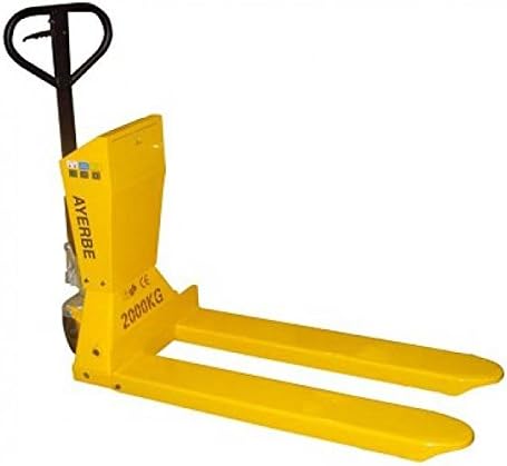 Ayerbe 0003344 Manual Pallet with Integrated Weighing Terminal, Load Capacity up to 2000 kg