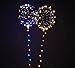 3 Pack LED Bobo Balloons, Premium Flashing Party Decorative Balloons, 18-Inch Fillable Transparent Balloons with Helium, Air, Ideal for Christmas Birthday Party Proposal Wedding Home Decorations