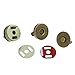 PEPPERLONELY Brand, 20 Sets Antiqued Bronze Purse Magnetic Snap Clasps Closesure for Purse Handbag 18mm(6/8