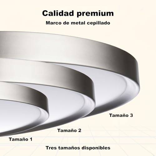 Yeelight Smart Lámpara de techo LED RGB Close-to--Ceiling Lights, 50 W, 3000 lúmenes, 2700 K-6500 K, lámpara regulable, DIY compatible con Alexa, para salón, dormitorio, cocina, pasillo, 50 cm