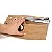 Garlic Press - Top Grade Stainless Steel for Effortless Pressing of Garlic Cloves, Ginger, Small Potato & More - Best Crushing and Mincing Kitchen Tool with Ergonomic Non-Slip Handle W/ BONUS Peeler