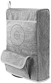 Sheawa Ps5用防塵カバー スピード対応 全国送料無料 保護カバー ナイロン製 傷防止 汚れ防止 5 コントローラーやディスクを収納可能 グレー プレイステーション5専用 Playstation