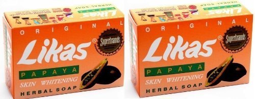 (Pack of 2) Likas Original Papaya Herbal Soap by YLL-Directuk