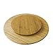 Noveltia 21-Inch Bamboo Lazy Susan Turntable Rotating Tray