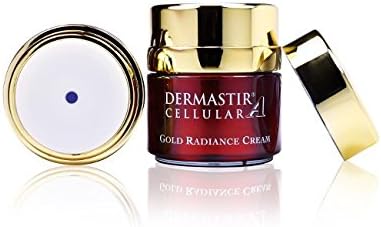 Dermastir Cellular Gold Radiance Cream with gold particles give a silky, radiant finish, skin is visibly moisturized and glowing - 50ml - Image 4