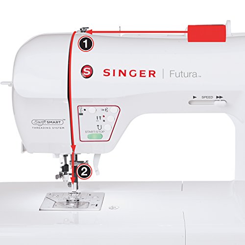 SINGER Futura XL580 Embroidery and Sewing Machine including 250