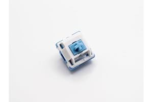 Zkeebs HMX Linear 5-Pin MX Mechanical Keyboard Switches for Custom Keyboards (HMX Cloud 63.5g, 90 Switches)