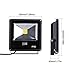 Lighting EVER LED Flood Light 20 Watt IP65 Waterproof Security Fixtures, 5000K Daylight White, Indoor and Outdoor Landscape Floodlight for Yard Garden, Playground, Party(Black, No Plug)