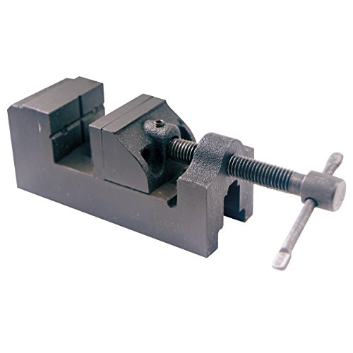 HHIP 3900-1730 Grooved Jaw Drill Press Vise, 1.5" Width x 1" Depth Jaw, 1.5" Jaw Opening (Pack of 1)