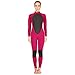 Realon Womens Wetsuit Full 3mm 2mm Neoprene Surfing Scuba Diving Snorkeling Swimming Suit