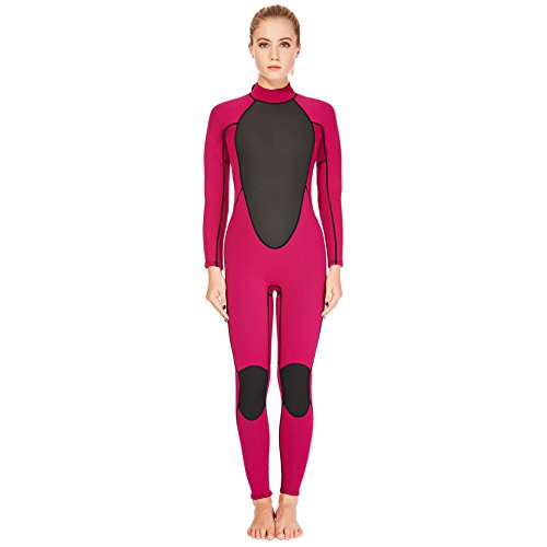 image for Realon Womens Wetsuit Full 3mm 2mm Neoprene Surfing Scuba Diving Snork