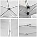 NSdirect 10 x 20 ft Pop Up Outdoor Canopy Tent,Heavy Duty Easy Portable Wedding Party Tent Carrying Bag Adjustable Folding Gazebo Pavilion Patio Shelter with 6 Removable Side Walls Tent,White