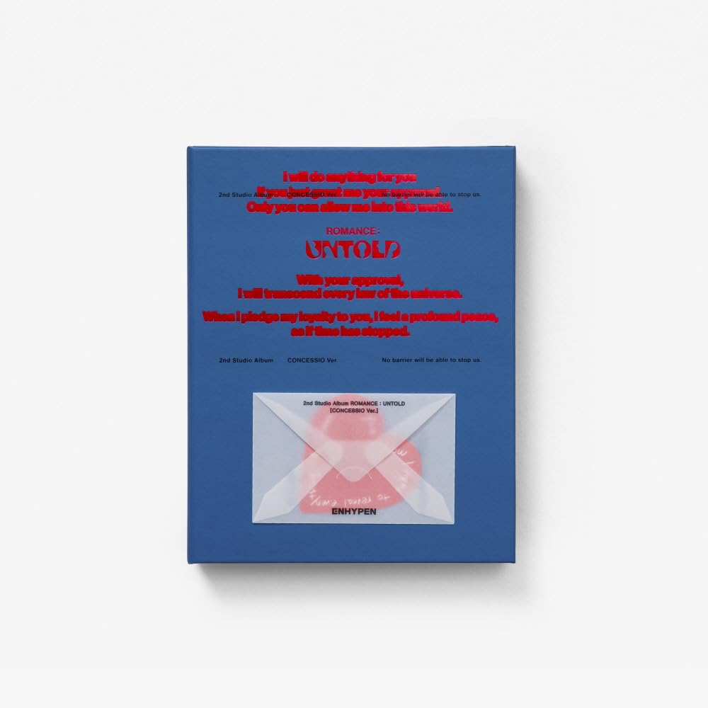 ENHYPEN - 2nd Studio Album Romance : Untold CD (Concessio ver.)