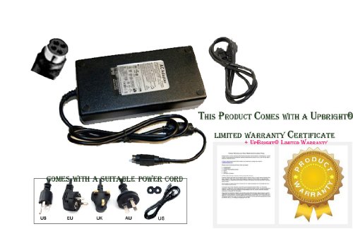 UpBright 4-Prong AC Adapter For Sager 8120 NP8120 Gaming Laptop Notebook PC DC Power Supply Cord Charger PSU (With 4 Hole Female plug. Thanks.)