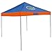 Logo Brands NCAA Florida Gators Economy Canopy Tailgate Tent (9' x 9') – Powder-Coated Steel Frame, Water-Resistant Polyester, Team Color Design