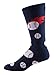 Man Cave Trouser Socks, Baseball - Navy Blue