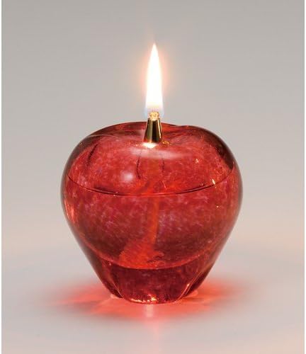 Amazon 津軽びいどろ オイルランプ 赤りんご F キャンドル キャンドルスタンド オンライン通販