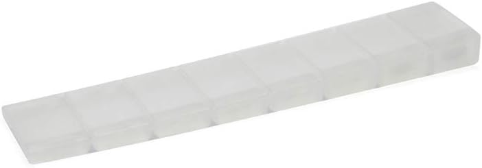 25 x Furniture Levelers/Alignment Shim Wedge, Transparent, 8x20x100 mm, 25 Stück
