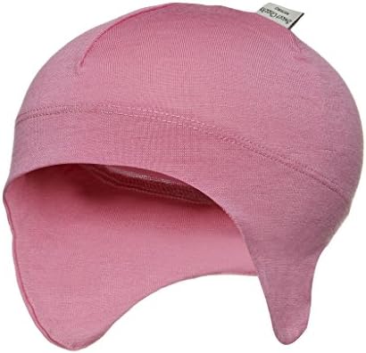 Sweet Cheeks Merino Baby Girls' Snug Beanie 5 Months -2 Yrs Pink