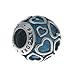 Pandora Encased in Love Silver Charm with Sky Blue Crystal 792036NBS