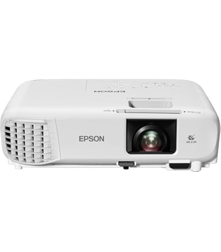 Epson Ex3280 3-Chip 3Lcd Xga Projetor, 3.600 Lumens De Brilho