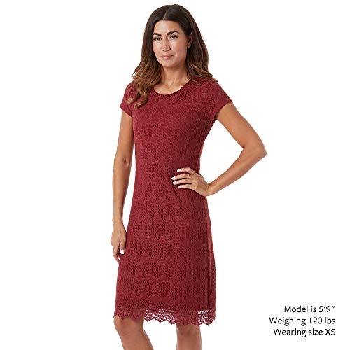 Short Sleeve Lace Peaceful Dress 