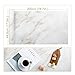 Homein Waterproof Marble Paper White 17x78.7in