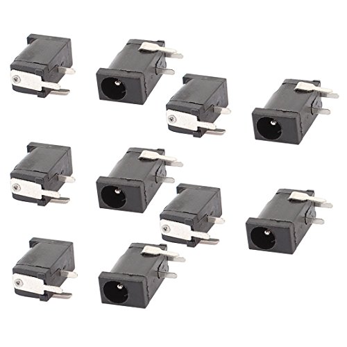 10 Pcs 3.5mm x 1.3mm DC Power Jack Socket Charging Connector Port