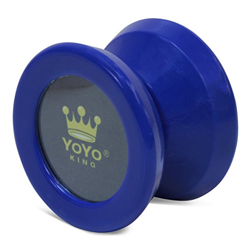 Yoyo King Blue Merlin Pro Yoyo with Ball Bearing Axle and Extra String
