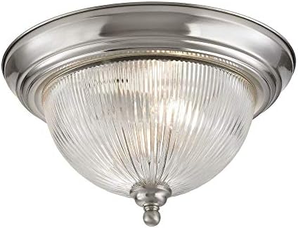 Cornerstone Lighting 7672Fm20 Thomas Lighting Flush Mount Brushed Nickel