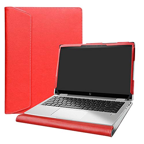 Alapmk Protective Case For 14" HP EliteBook x360 1040 G5/HP EliteBook x360 1040 G6/HP EliteBook 840 G7/HP EliteBook 840 G8/HP EliteBook 845 G7/HP EliteBook 845 G8[Not fit EliteBook x360 1040 G7],Red