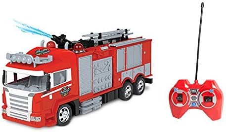 rc fire truck with water cannon