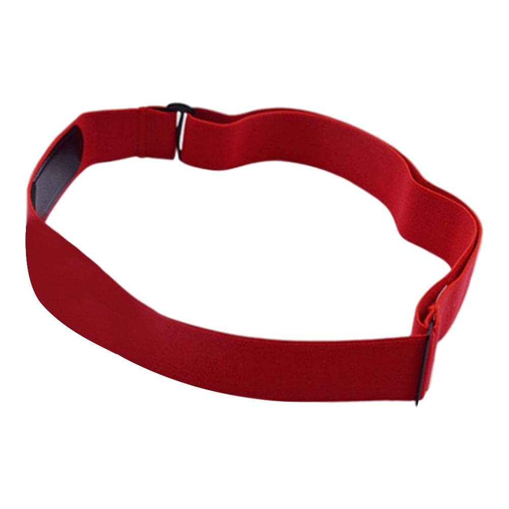 Adjustable Heart Rate Monitor Chest Strap Replacement Elastic Soft Nylon Strap Spandex Belt Compatible for MZ Heart Rate Monitor Sensor Sports Wireless Heart Rate Monitor