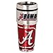 NCAA Alabama Crimson Tide Metallic Travel Tumbler, 16-Ounce