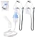 RoyAroma 2PCS Adult Masks, Accessories Kit for Cool Mist Inhaler Compressor System, Soft Tubing Soft Mask