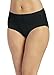 Jockey Women's Underwear No Panty Line Promise Tactel Hip Brief, black, 7