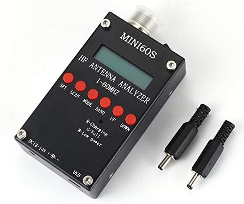 Mini60 Sark100 HF ANT SWR Antenna Analyzer Meter Bluetooth for Android APP - Black