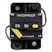 T Tocas 50 A Circuit Breaker amp breakers with Switch Manual Reset for Boat Marine RV Yacht Battery Trailer Bus Truck, 12V - 72V DC, Waterproof (50A) primary