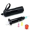 SAMS-Fly-Tying-UV-Cure-Light-and-Glue-Syringe-Coating-Tools-Kits-Flashlight-with-395-400-nm-9-Leds-Ultra-Violet