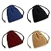 Forever Yung 100pcs in Bulk Mixed Color Drawstring Organza Gift Bags for Christmas Pouches Jewelry Bag 10x12cm