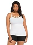 White Strappy Foxy Cami