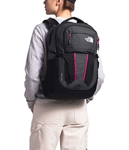 light purple north face backpack