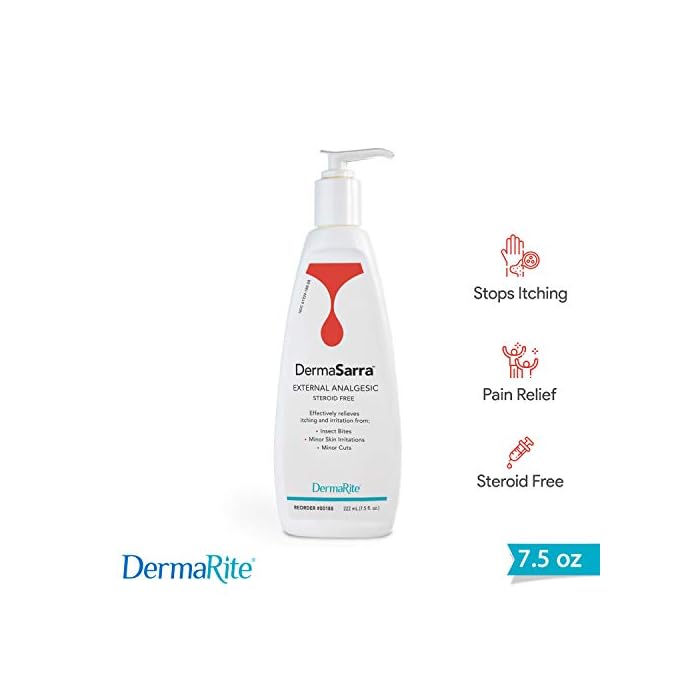 DermaSarra Anti Itching Steroid Free Lotion - 7.5 Oz