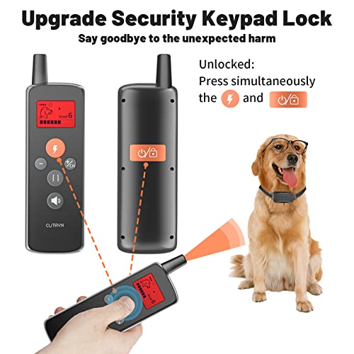 Dog Training Collar for Dogs with Remote, Rechargeable Dog Shock