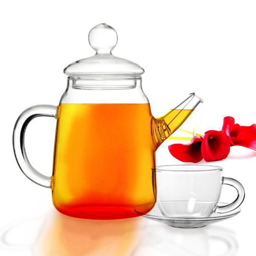 Tea Beyond Gift set Glass Teapot Duo set GFS2012