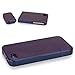 Casecrown CC-IP4-DUAL-BLPR Chameleon Glider Apple iPhone 4 and 4S Case with Screen Protector - 1 Pack - Retail Packaging - Blue/Purple